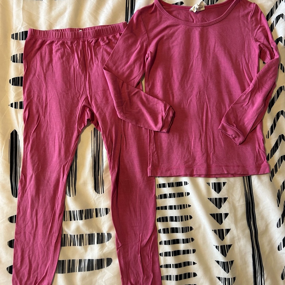 Kyte Baby Sangria LS PJs 4T